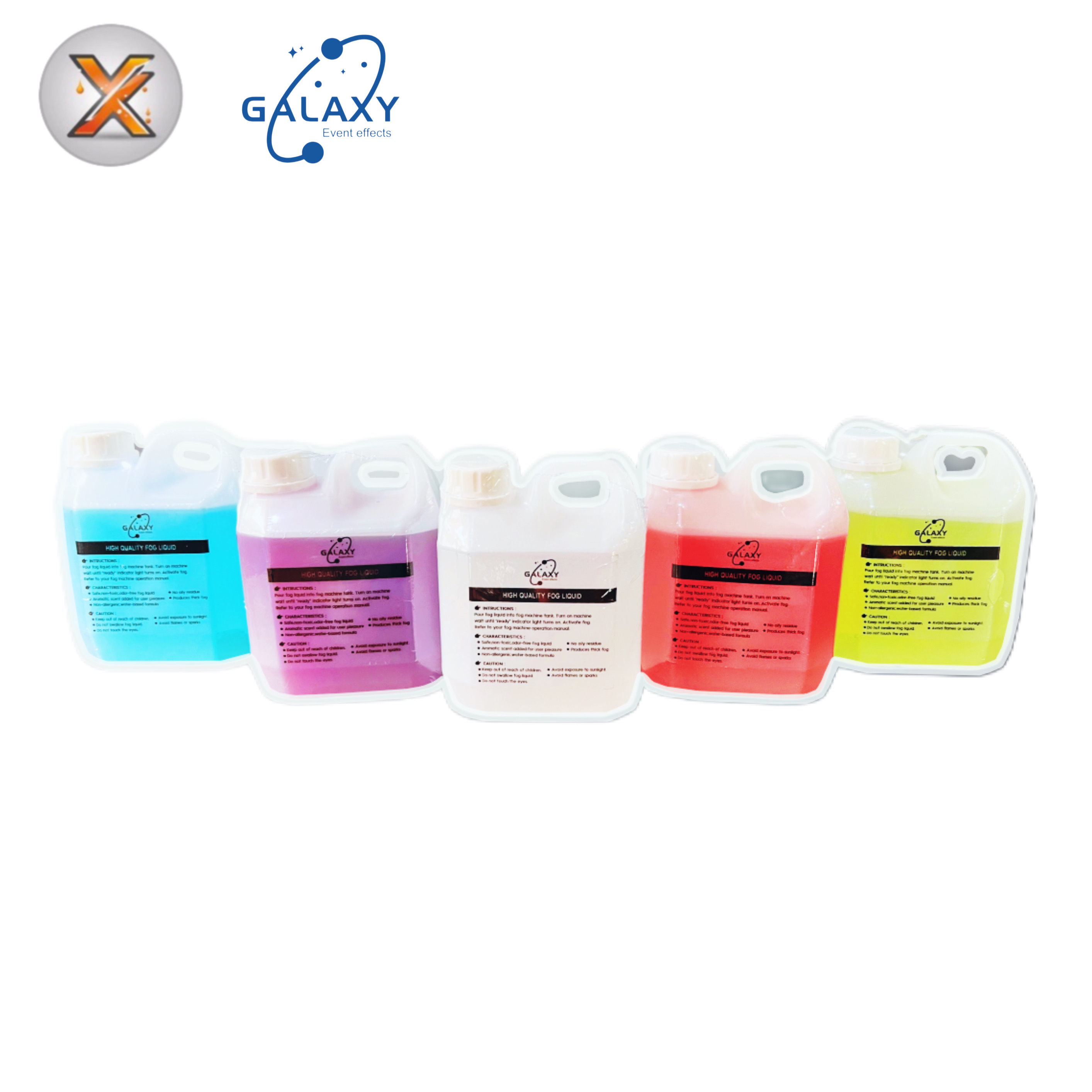 น้ำยาควัน สีเขียว กลิ่นลูกพีช 5 ลิตร